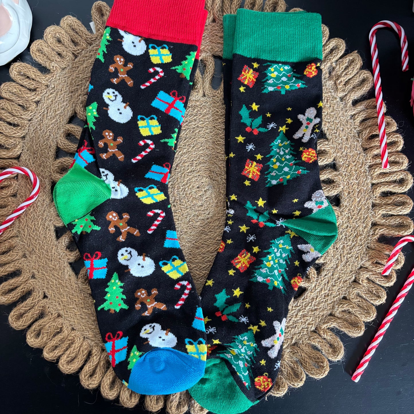 Calcetas Navideñas Varias
