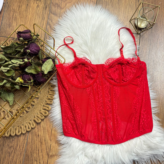 Bustier Stella Rojo