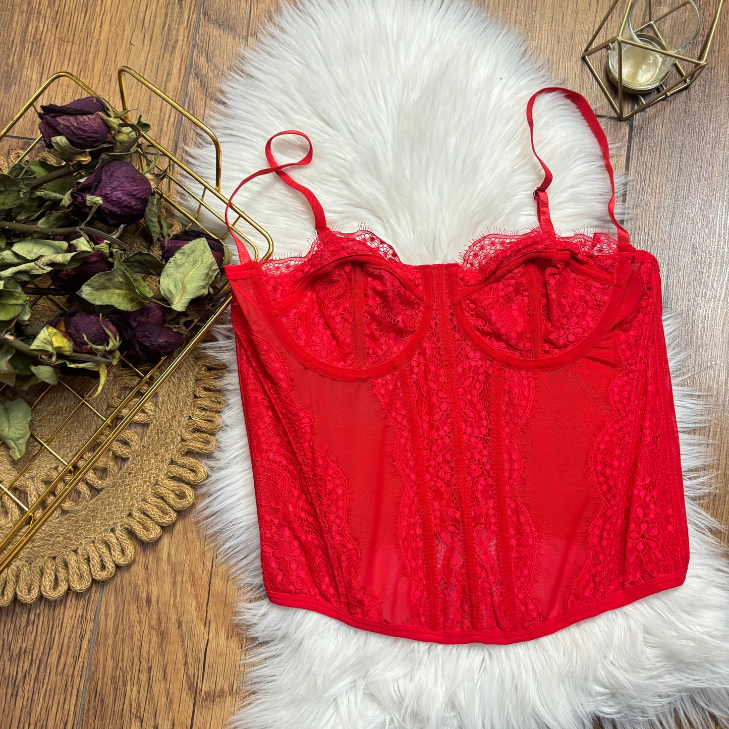 Bustier Stella Rojo