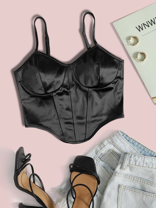 Bustier Satinado
