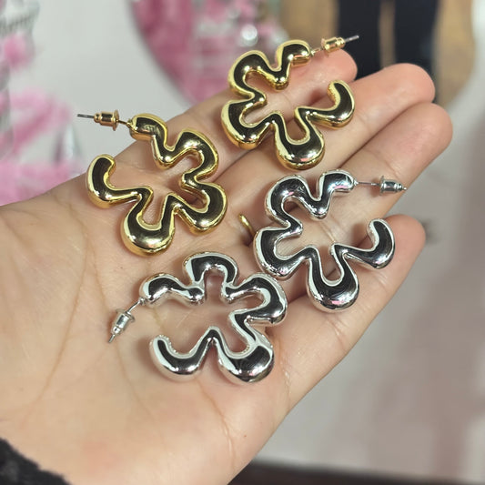 Aretes Flor Groovy