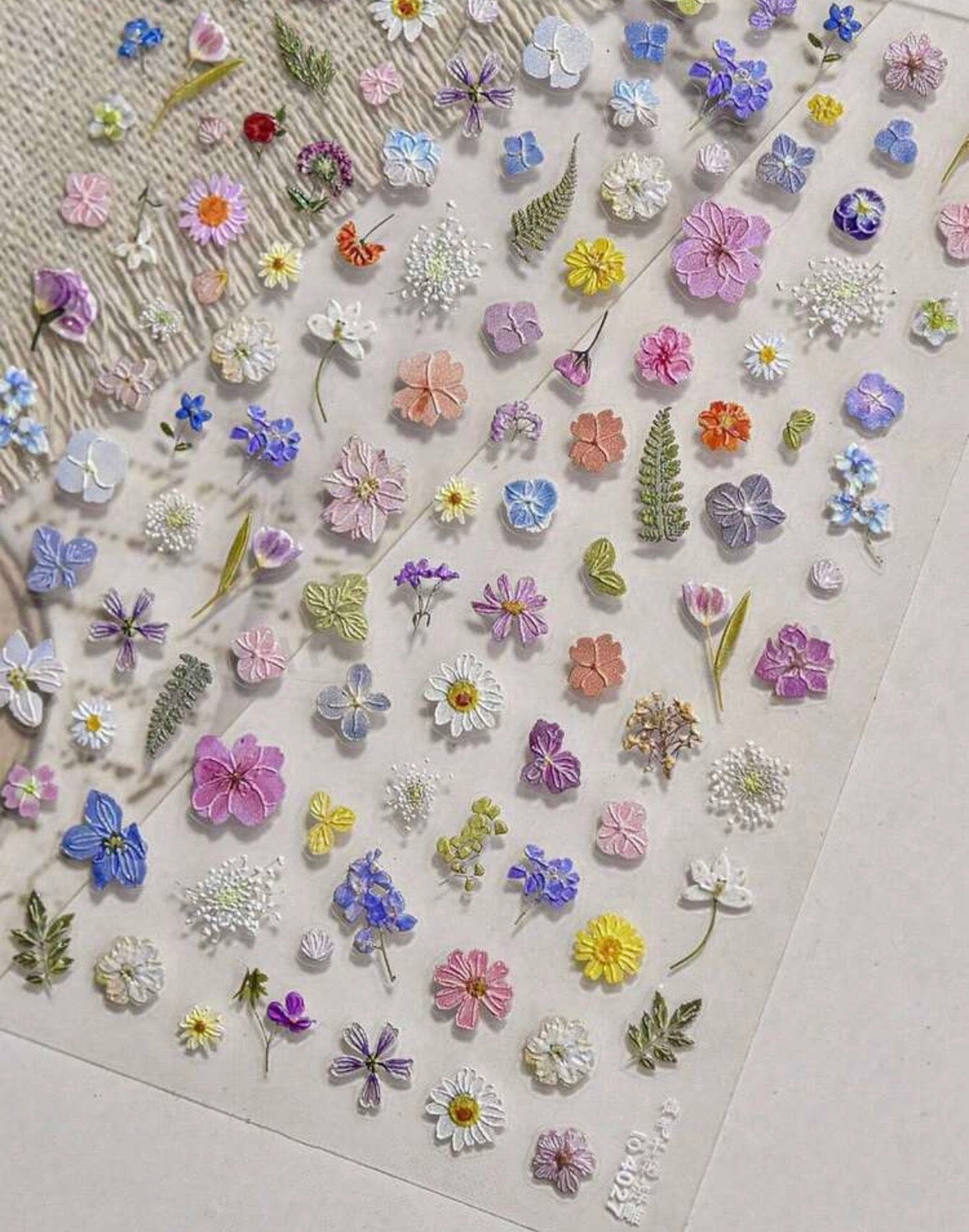 Sticker Uñas Naturaleza