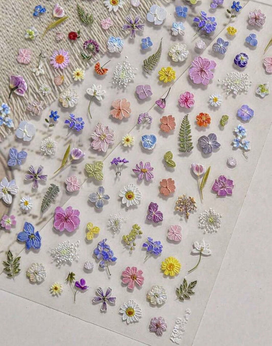 Sticker Uñas Naturaleza
