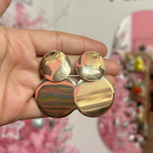 Aretes Doble Círculo
