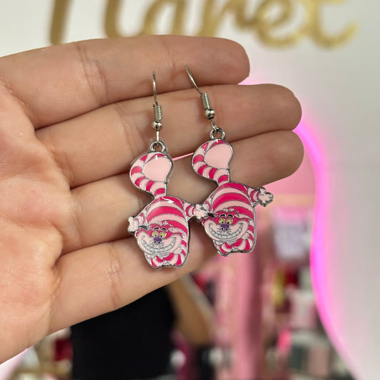 Aretes Gato Sonriente