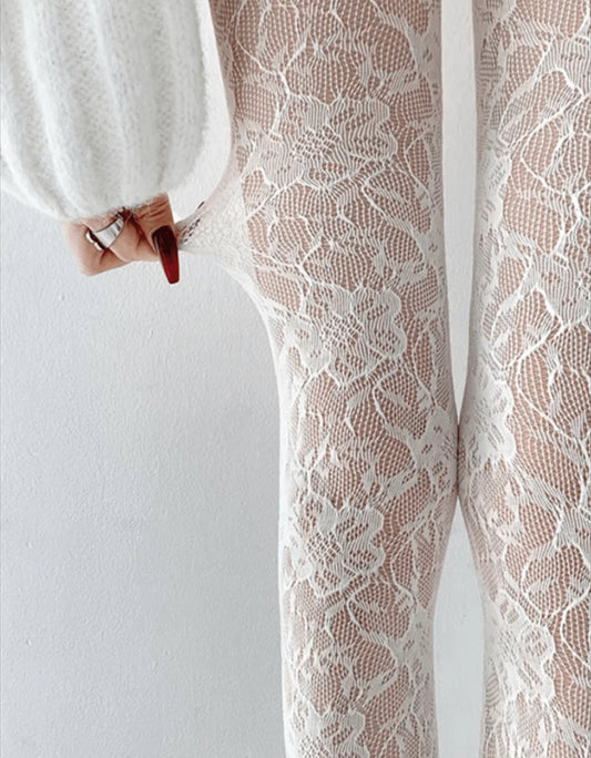 Pantimedias Red Encaje