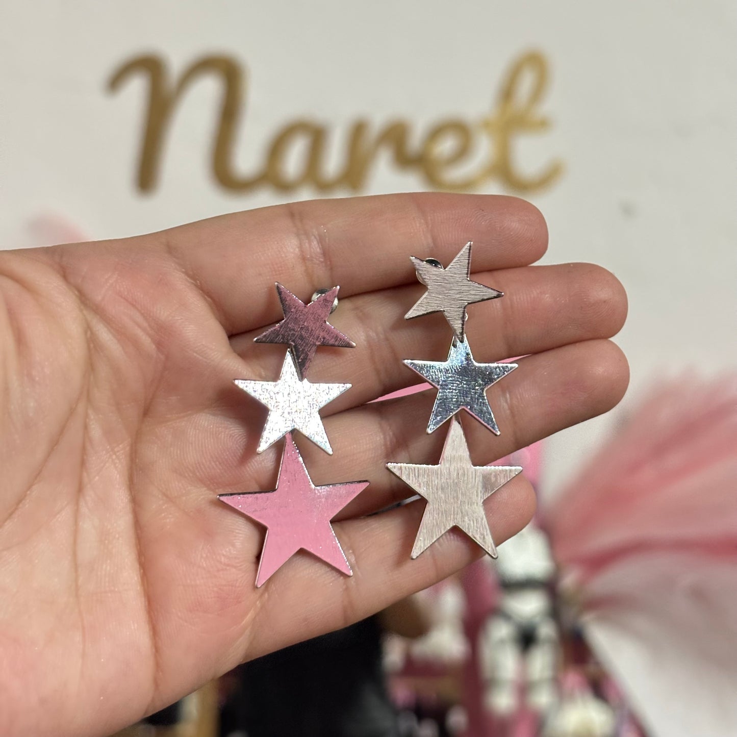 Aretes Triple Estrellas