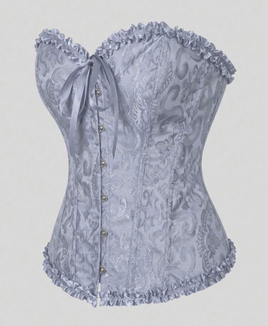 Corset Palacio Azul Gris