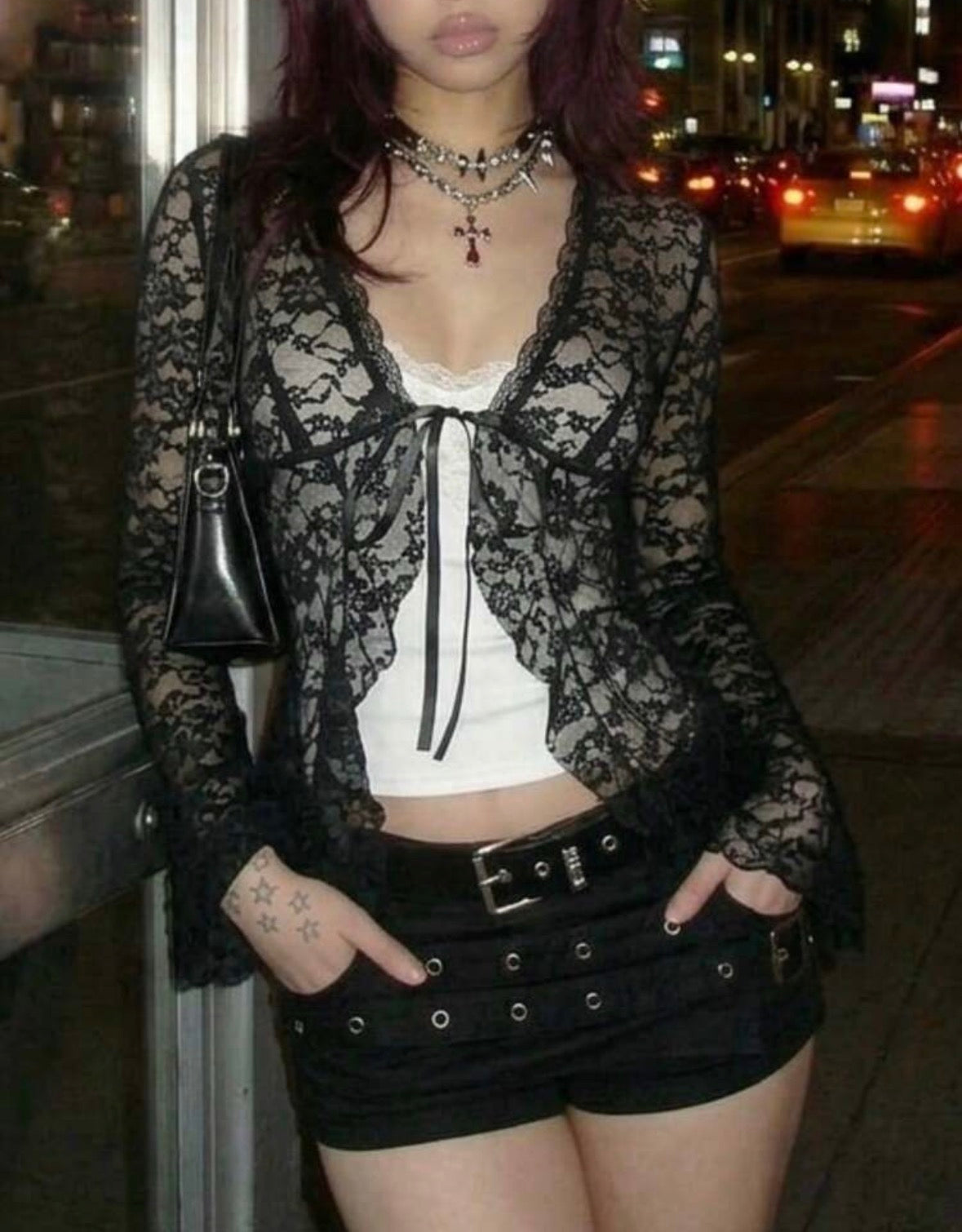 Top Encaje Butterfly