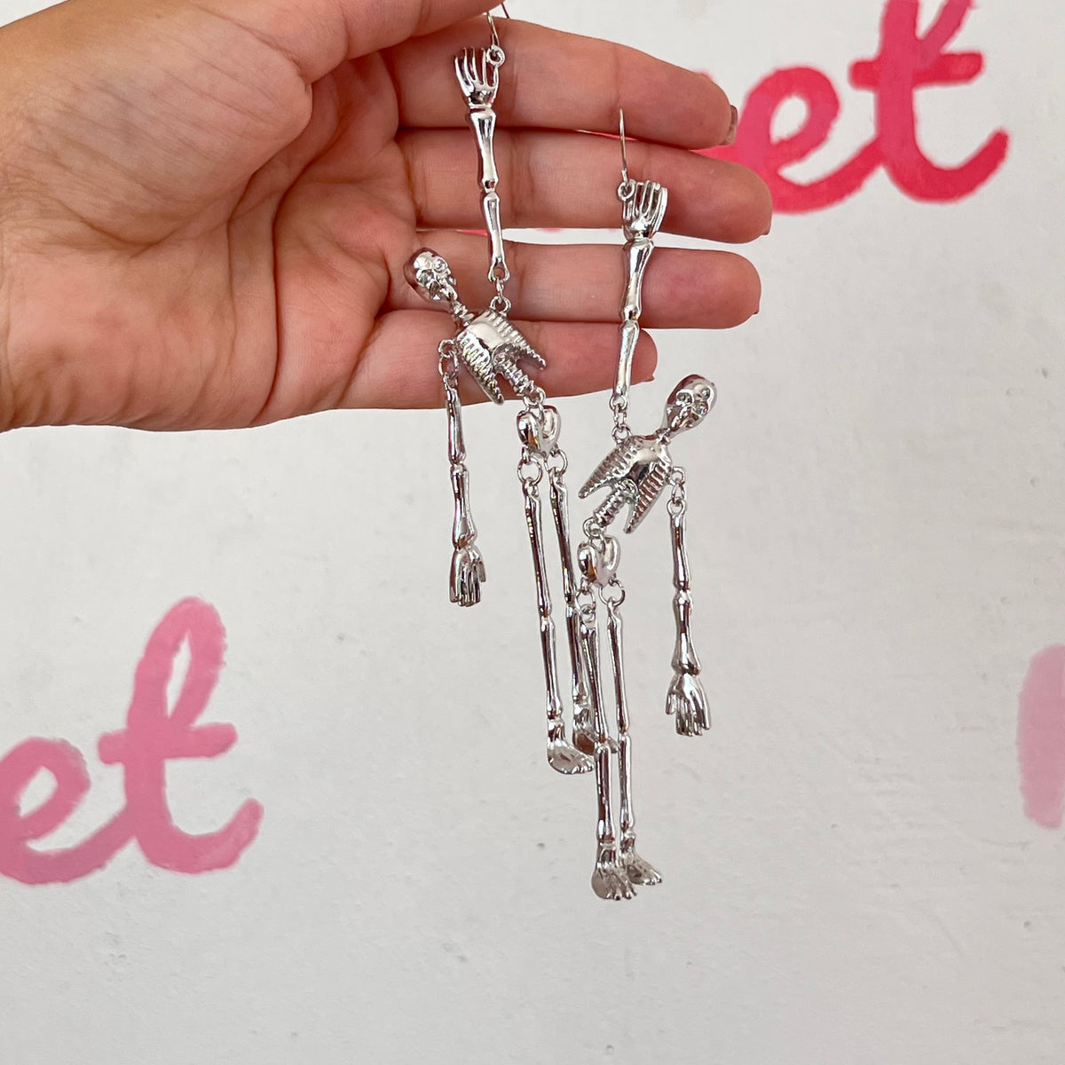 Aretes Esqueleto