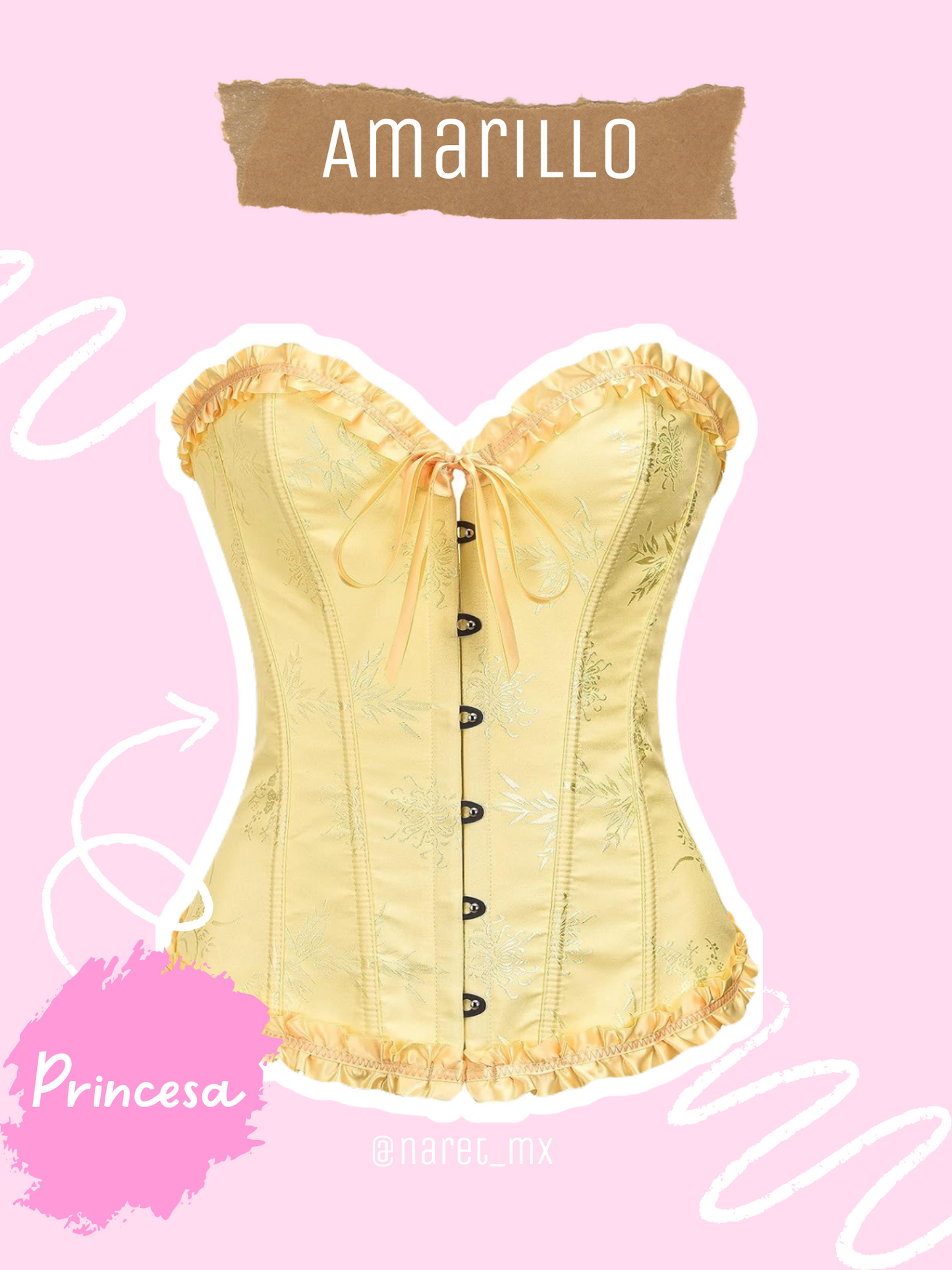 Corset Palacio Amarillo