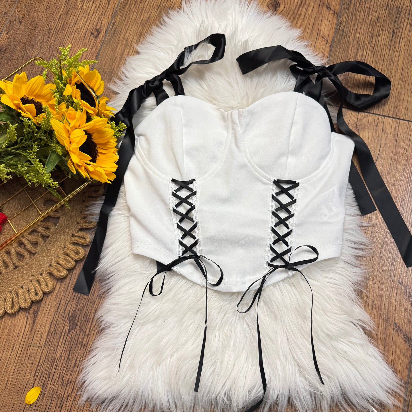 Bustier Moños Bicolor