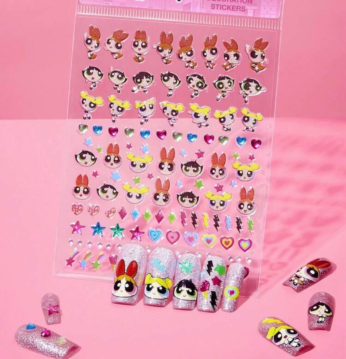 Stickers Uñas Chicas SP