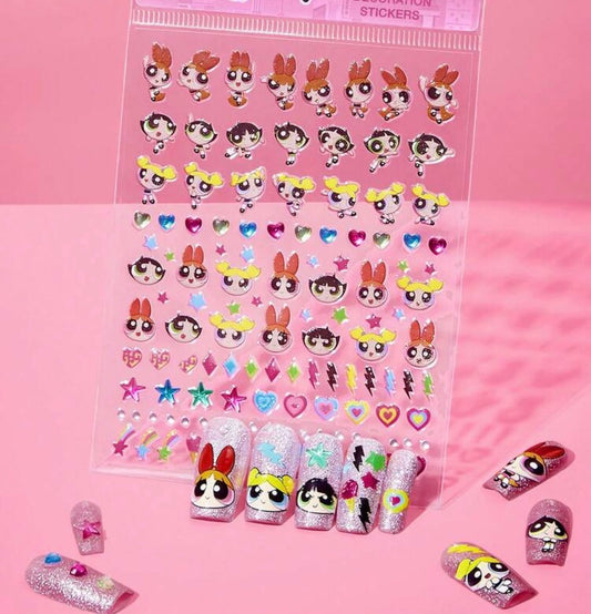 Stickers Uñas Chicas SP