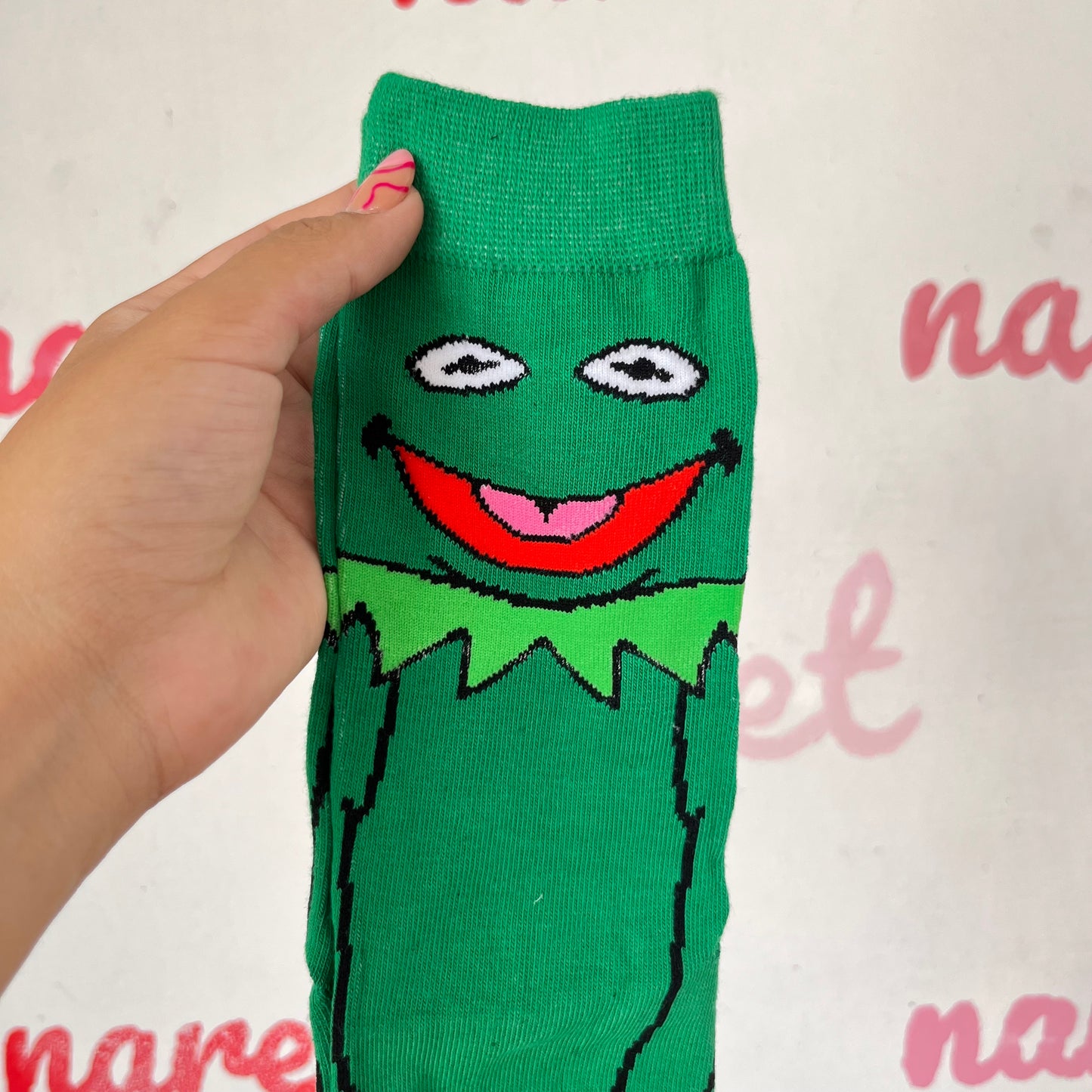 Calcetas Kermit y Peggy