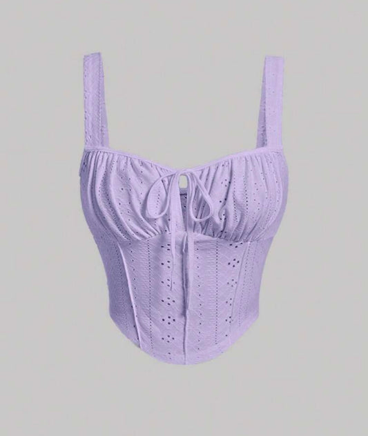 Bustier Campirano Lila