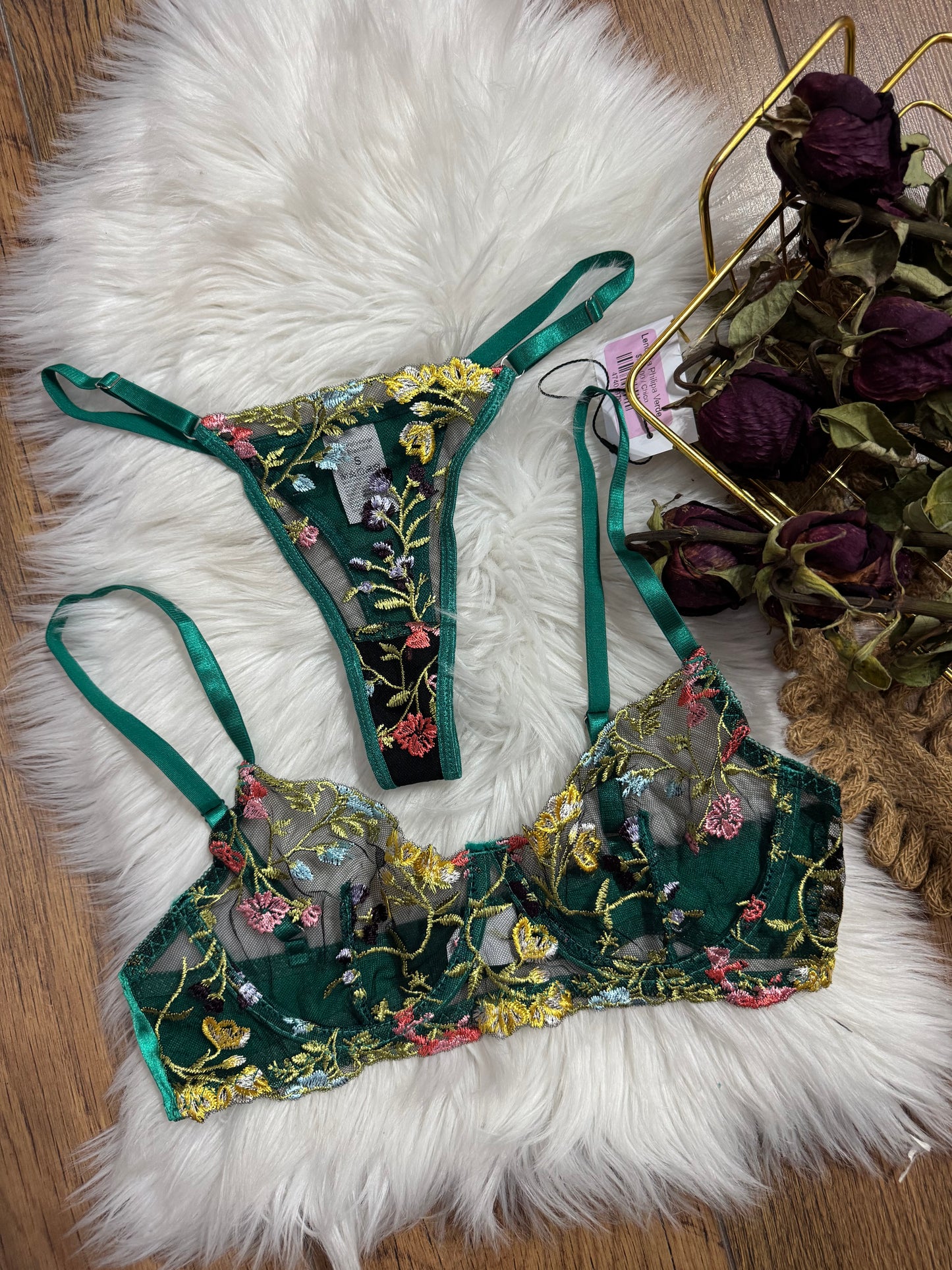 Lencería Philipa Verde