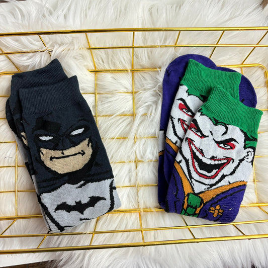 Calcetas Batman y Guason