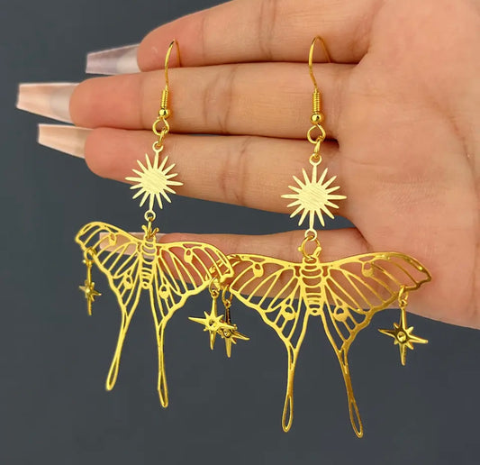 Aretes Boho Mariposa Sol&Estrellas