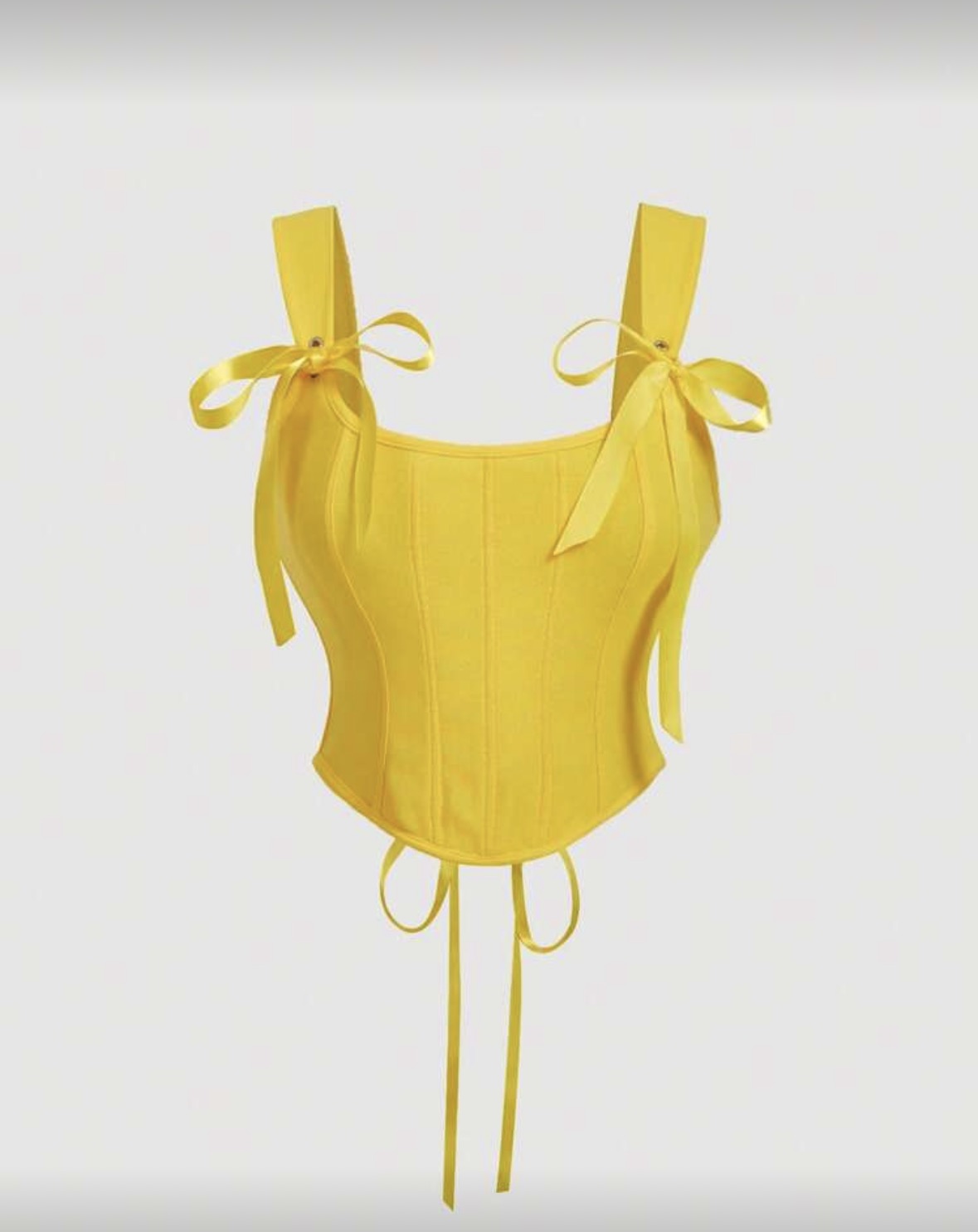 Bustier San Valentín Amarillo