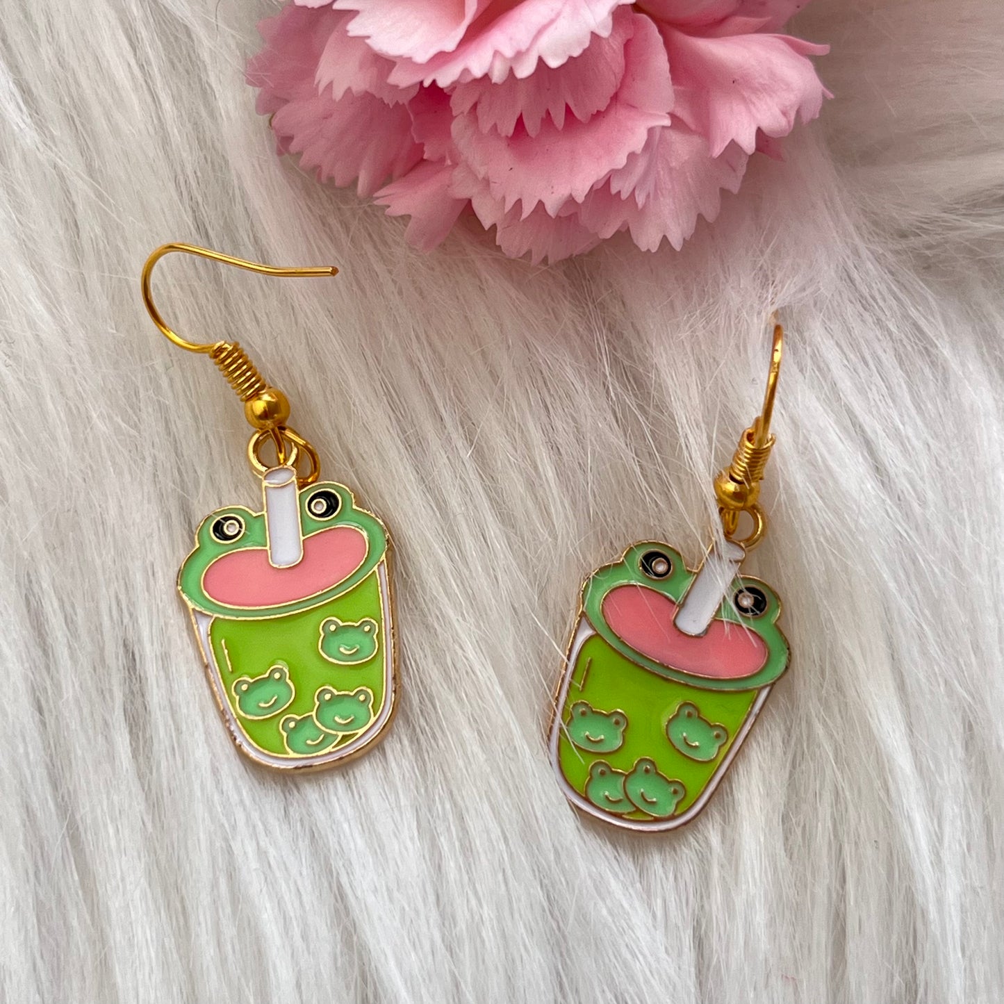 Aretes Vaso Ranita