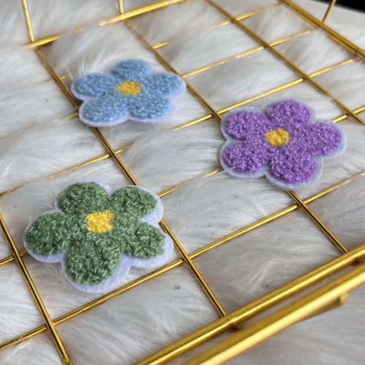 Parche Flor Tejida