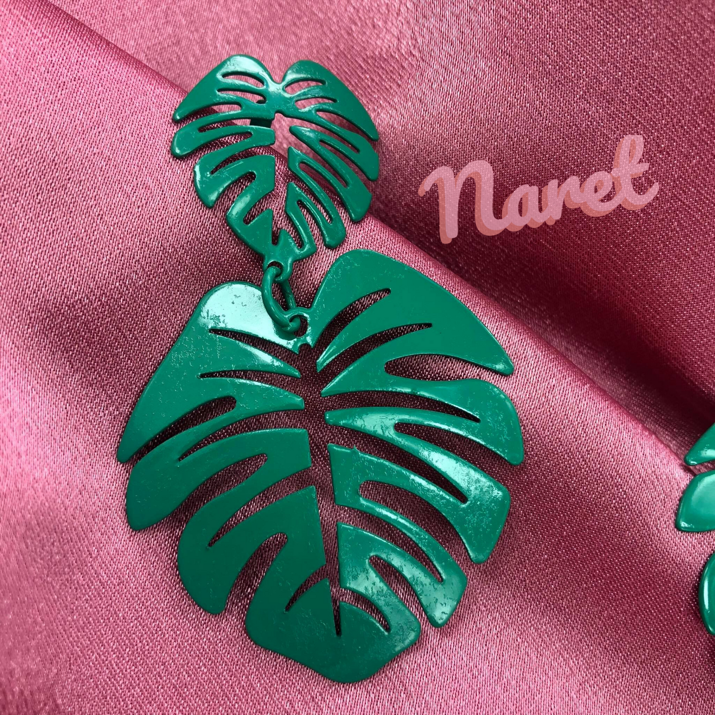 Aretes Hojas Grandes