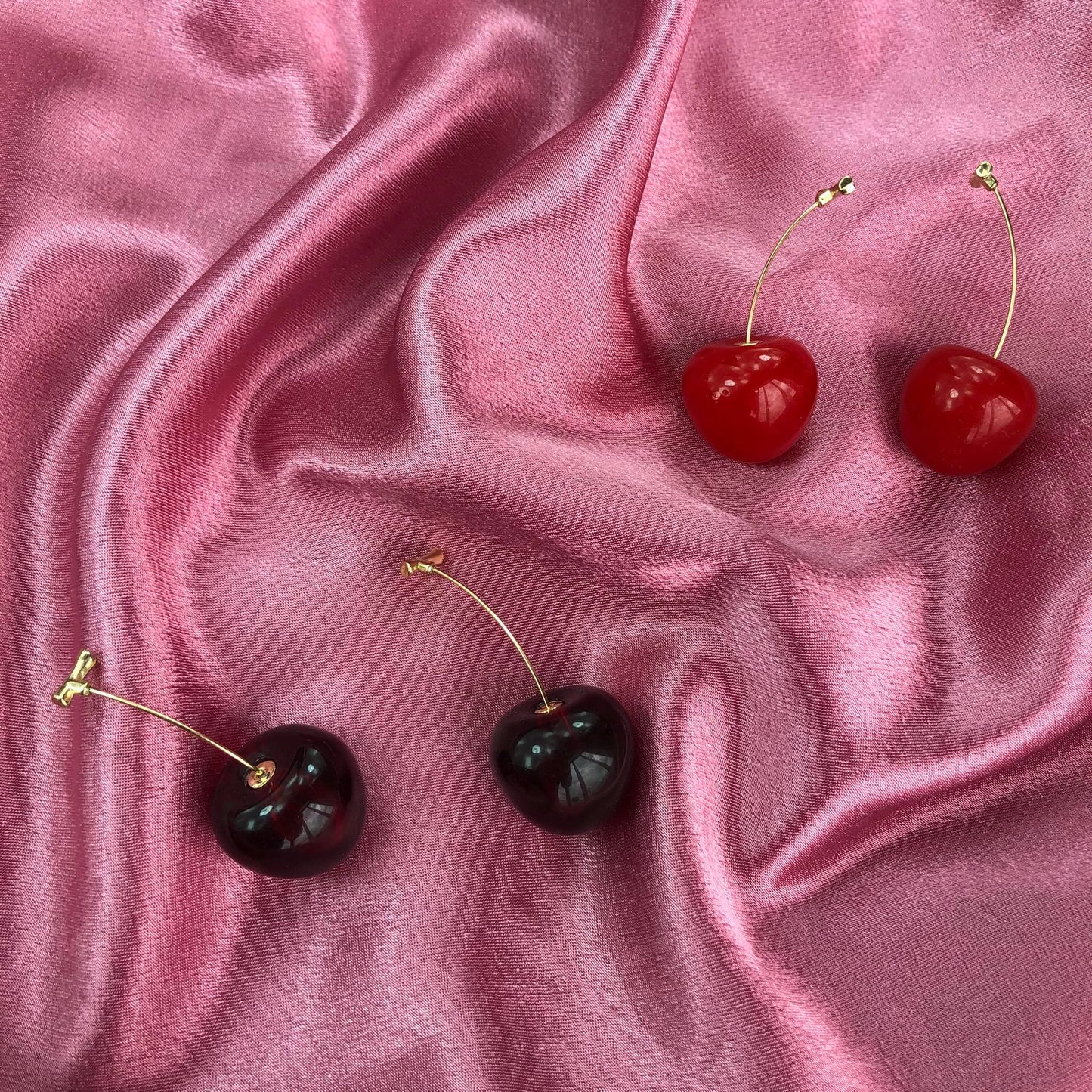 Aretes Cerezas