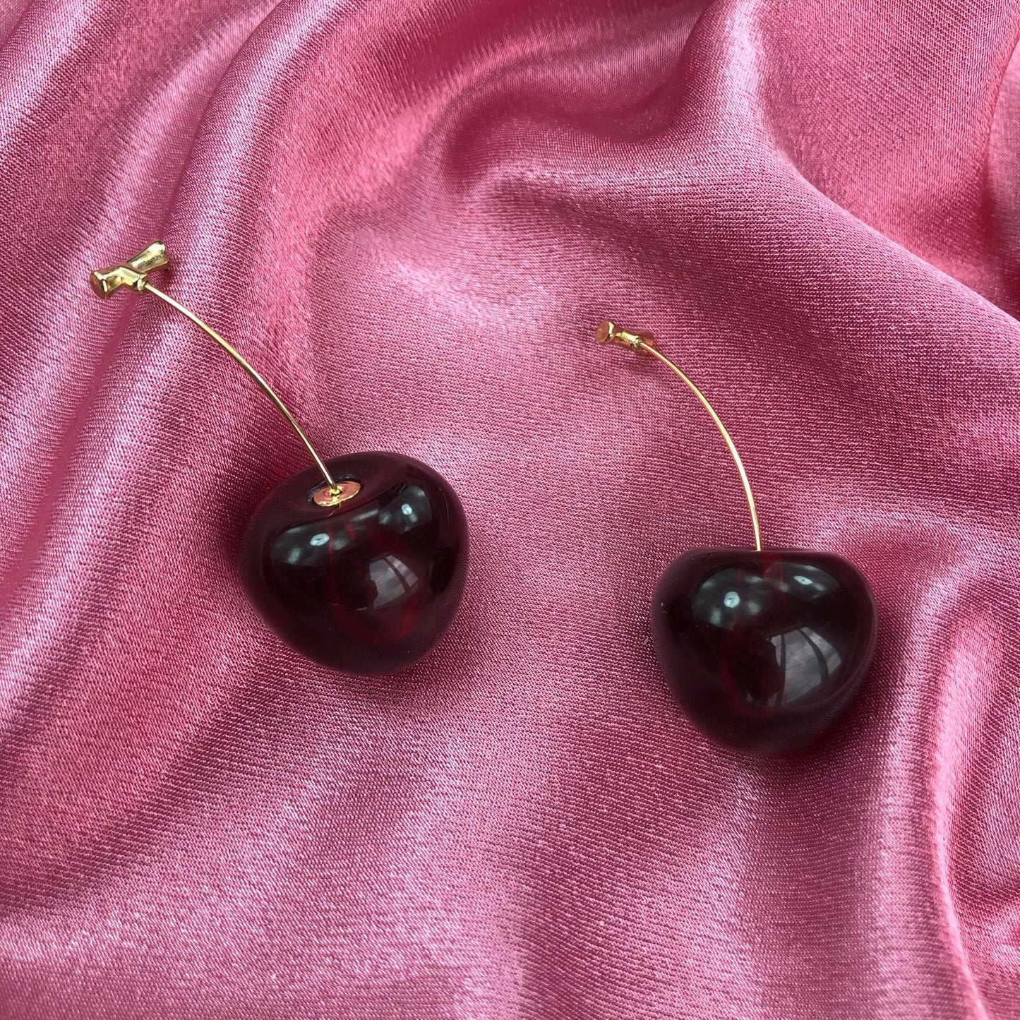 Aretes Cerezas