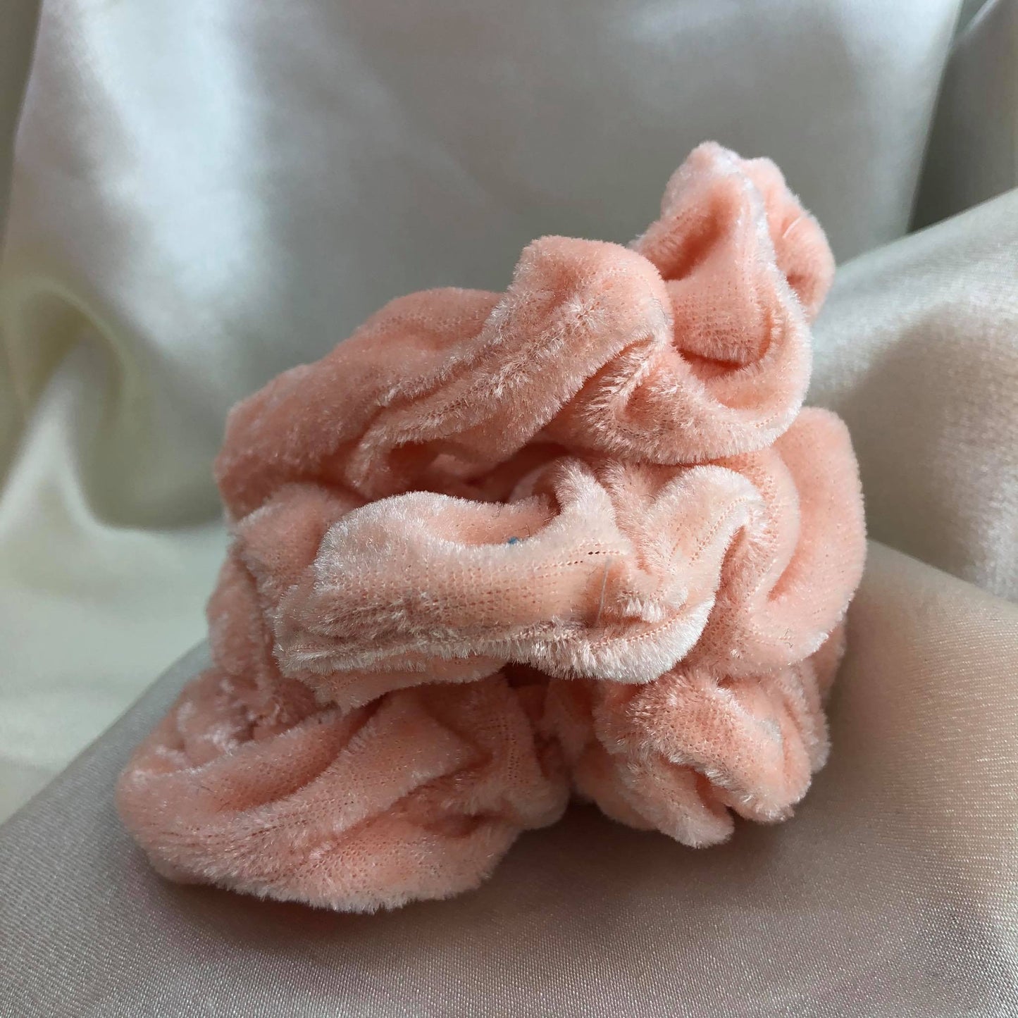 Scrunchie Velvet Naranja