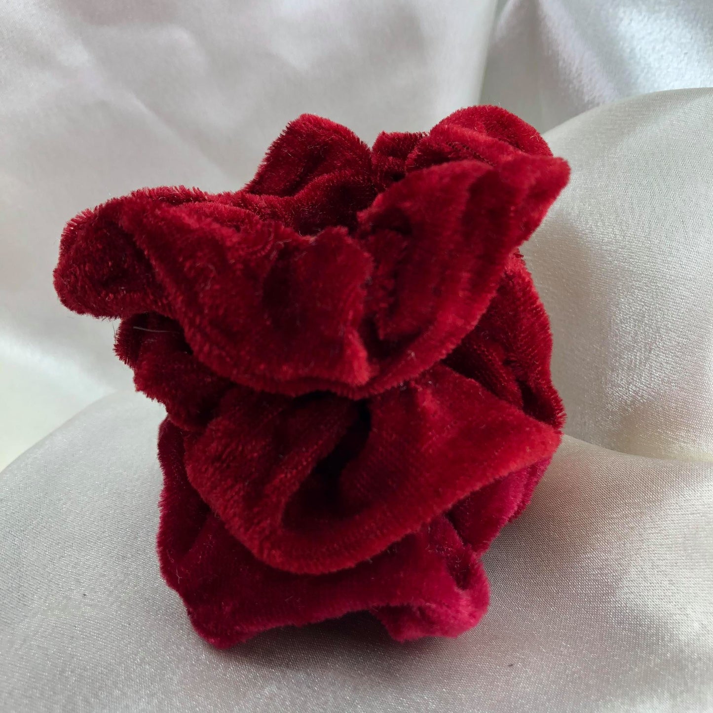 Scrunchie Velvet Rosa