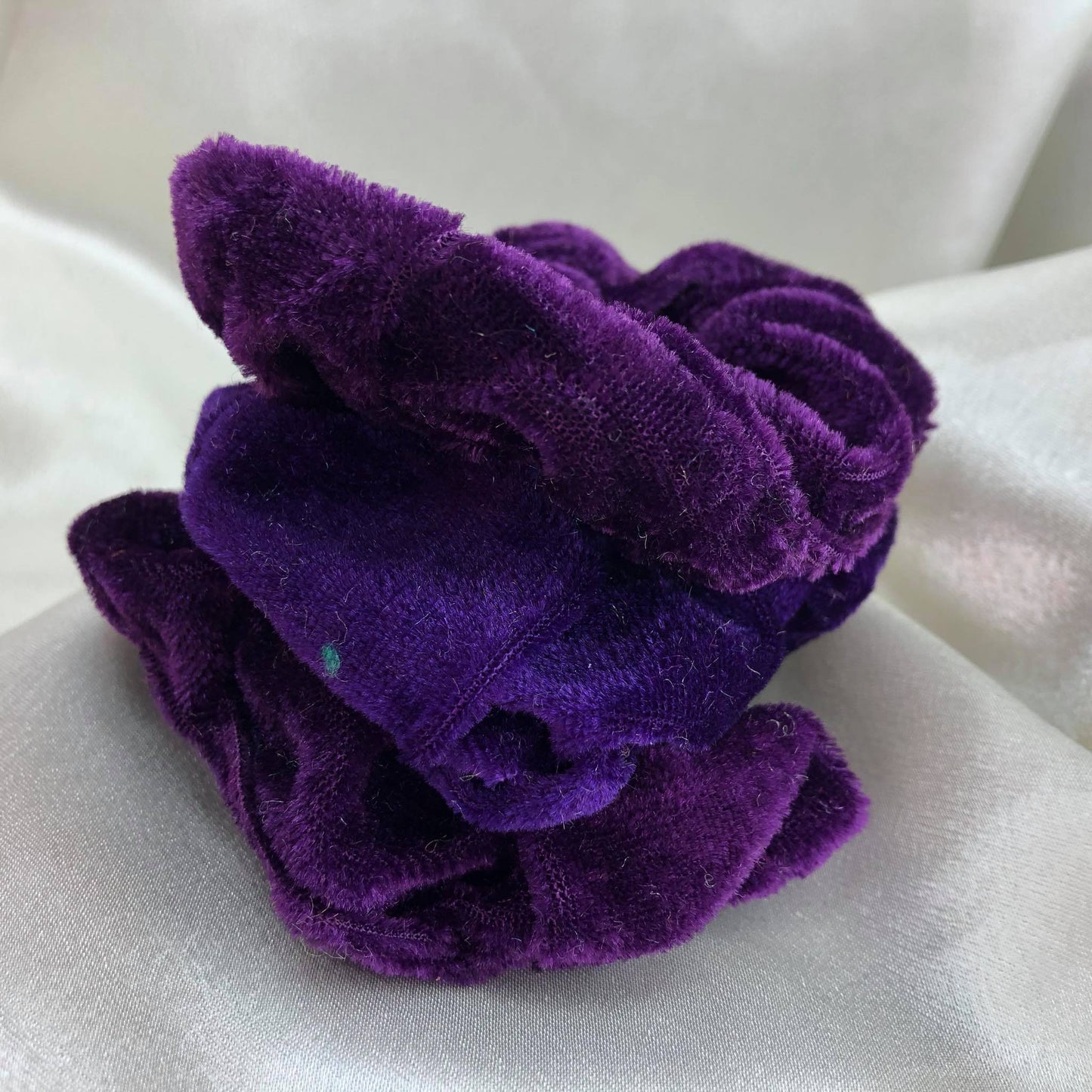 Scrunchie Velvet Morada