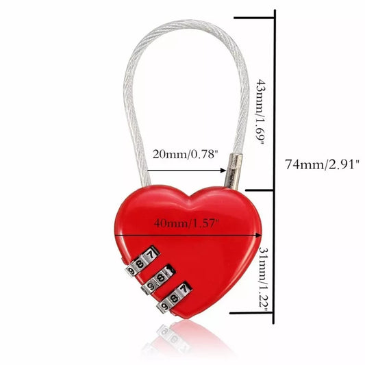 Candado corazón