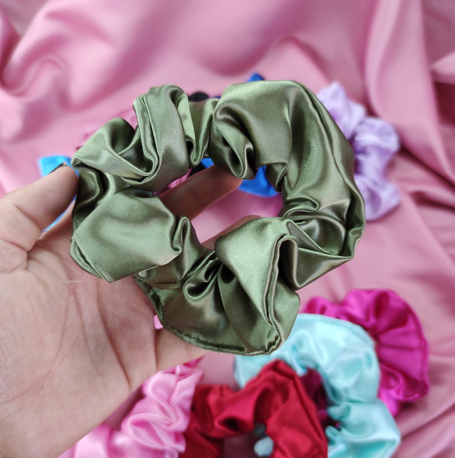 Scrunchie Satinada
