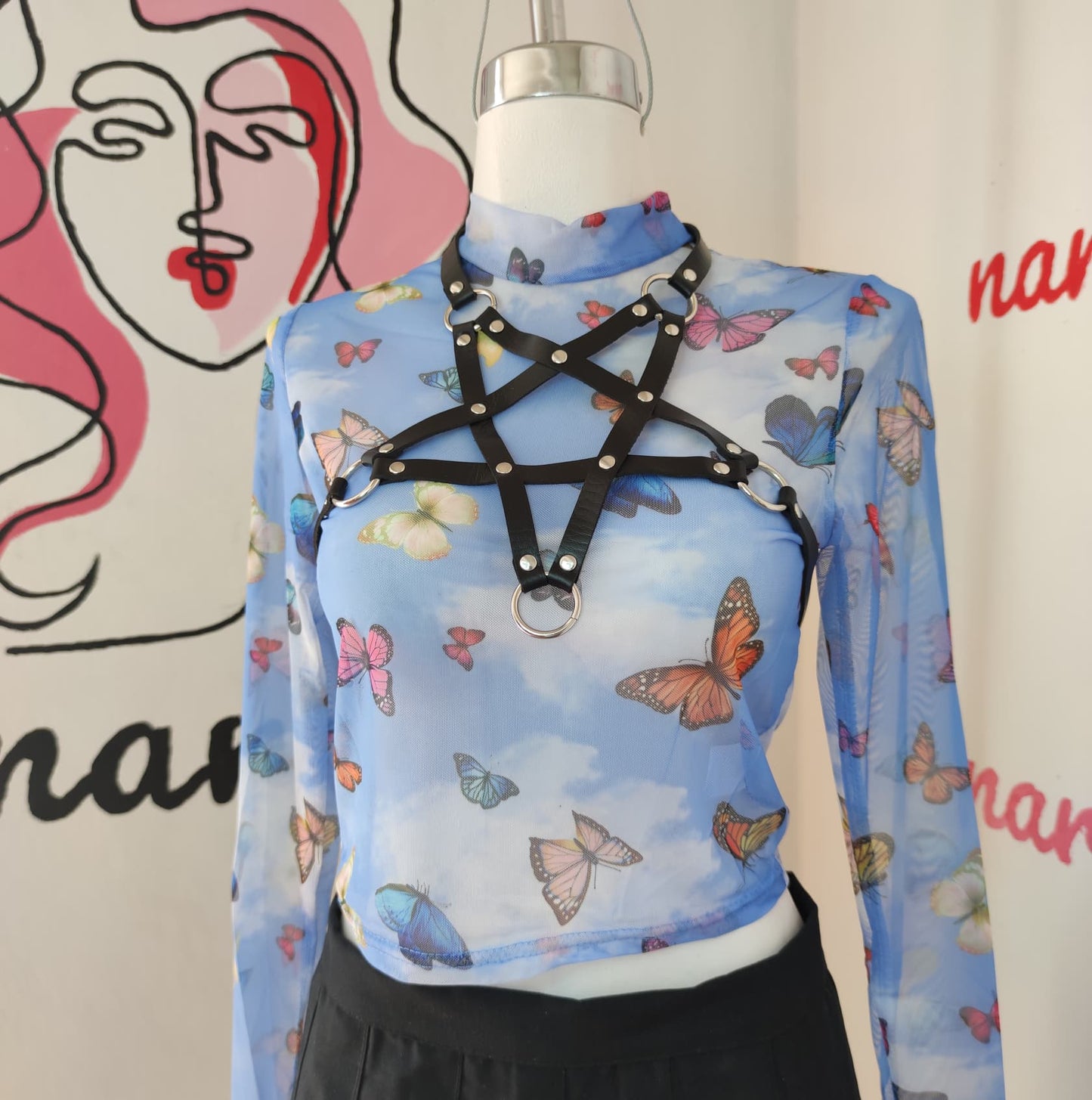 Crop Top Mariposa