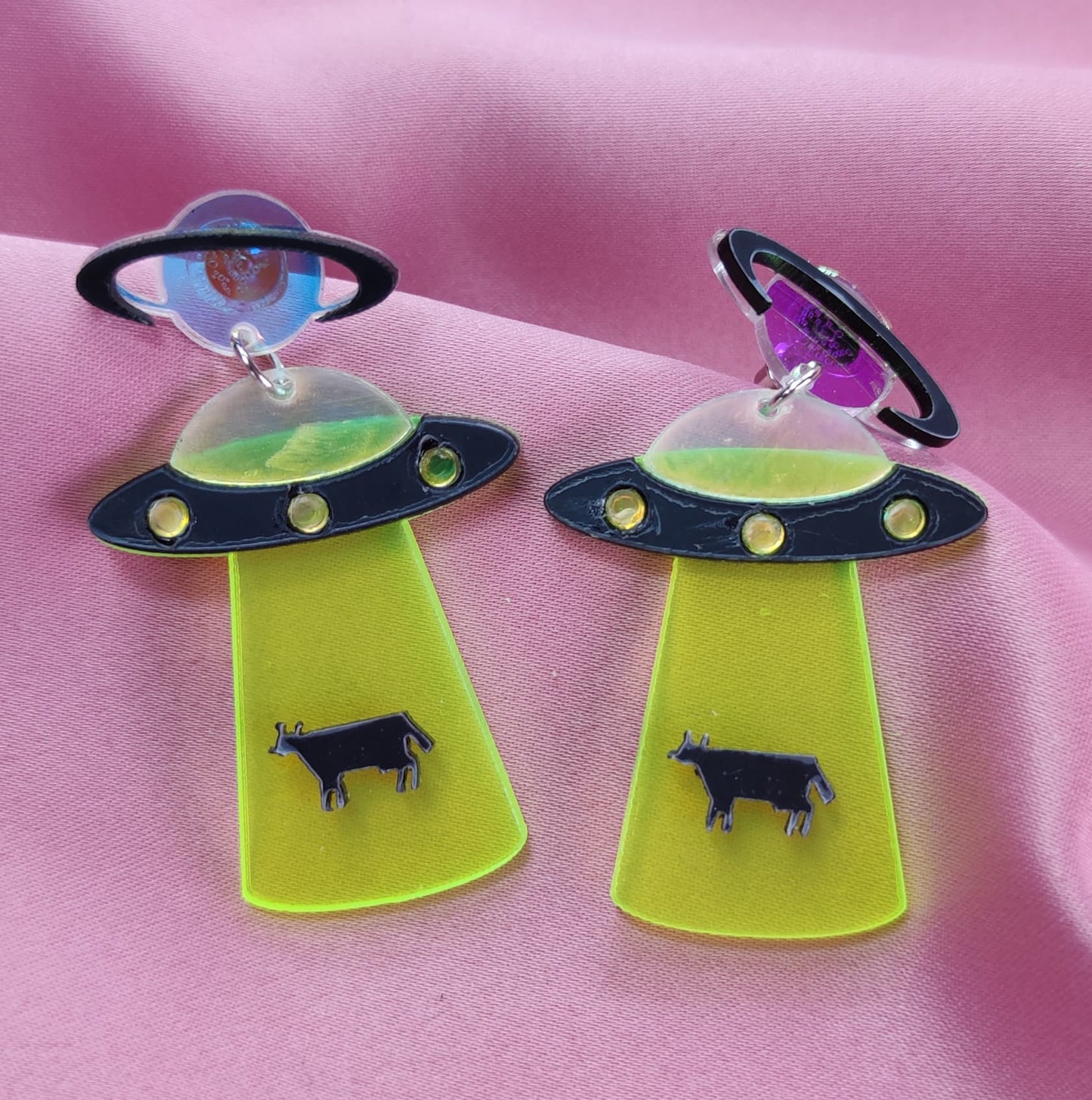 Aretes Nave Ovni