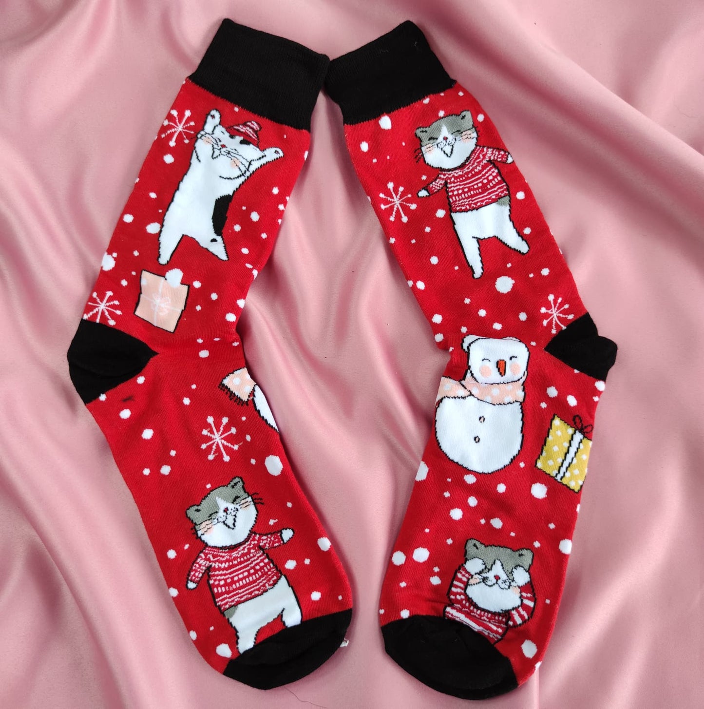 Calcetas Chritsmas Cats