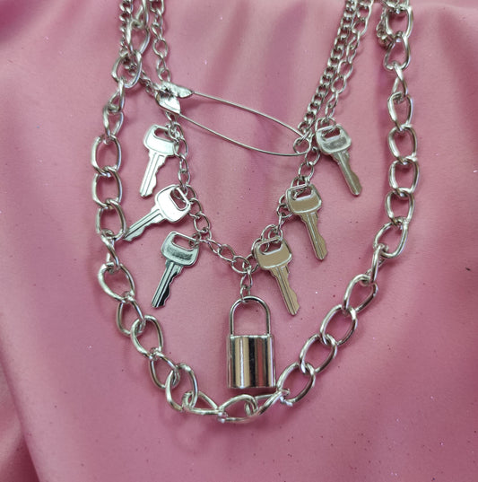 Chocker Candado y Llaves
