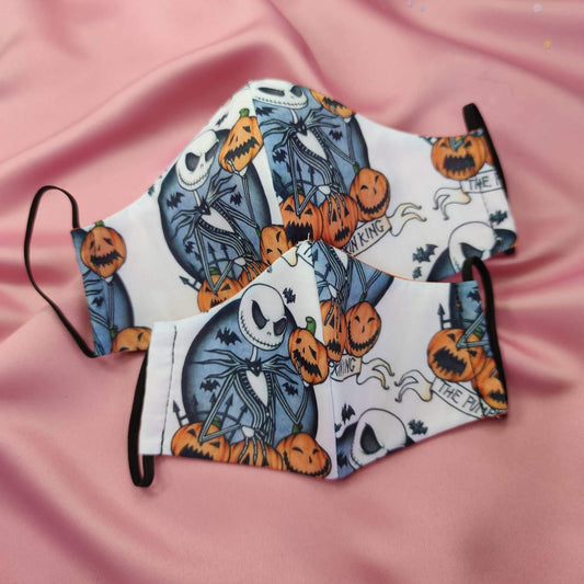 Cubrebocas Jack Pumpkin King
