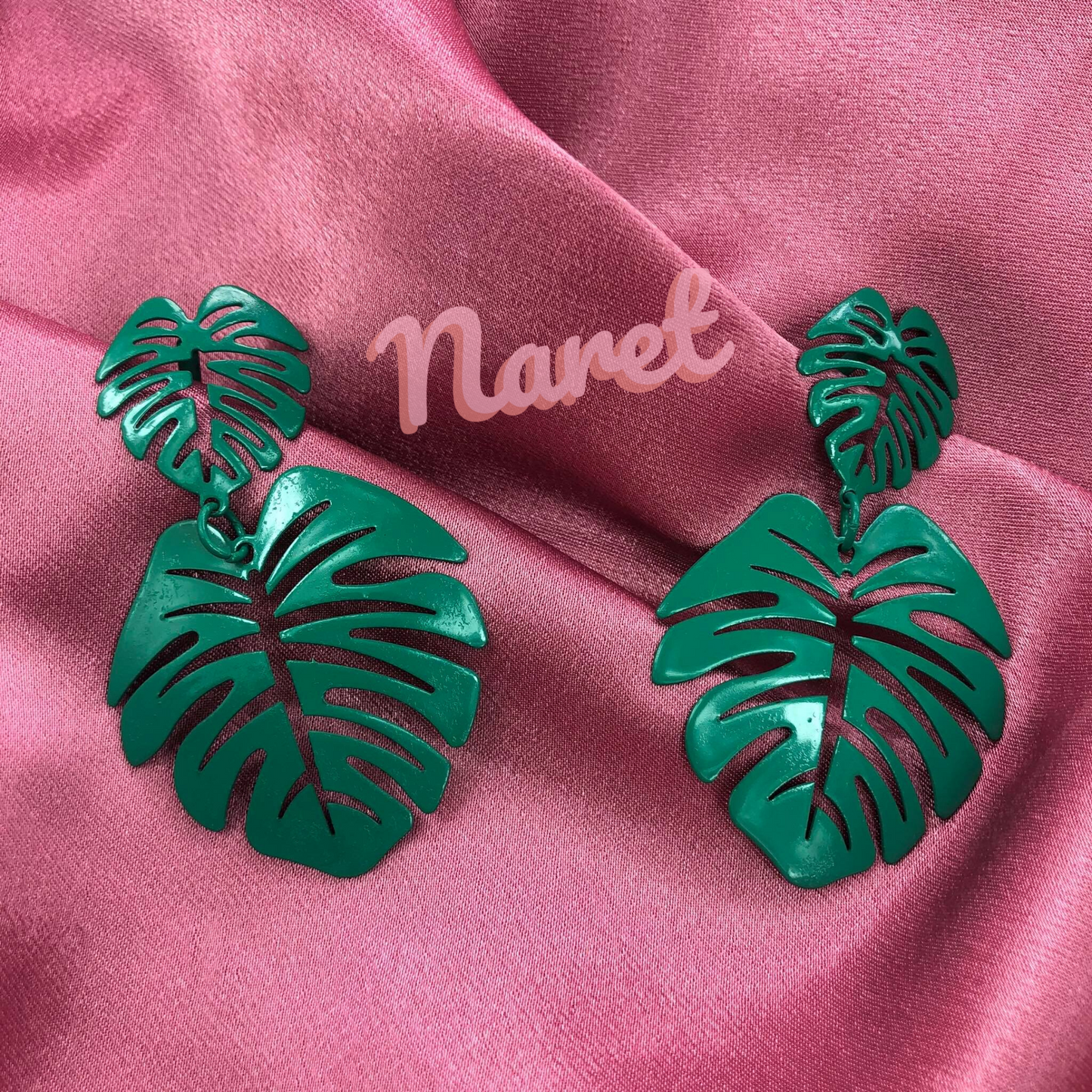 Aretes Hojas Grandes