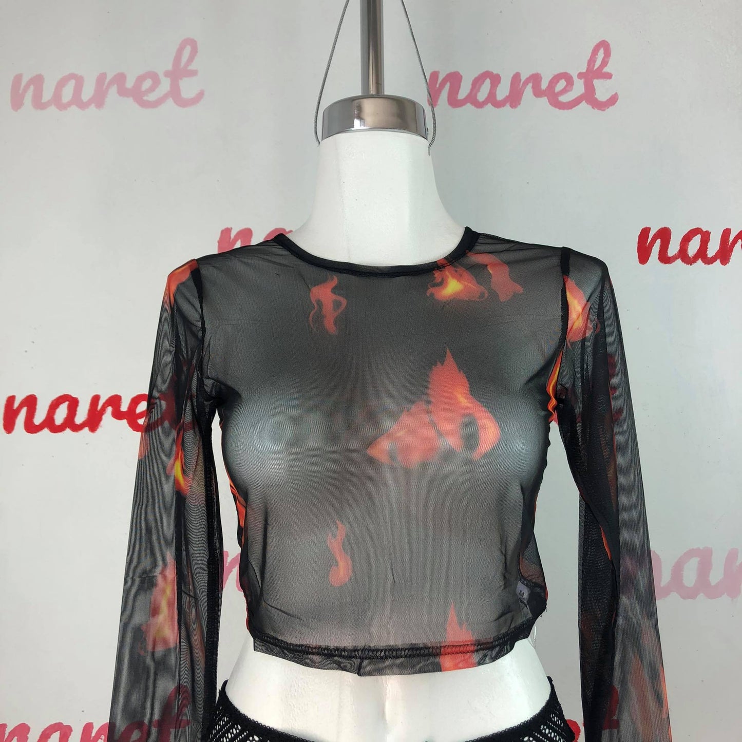 Crop Top Flames