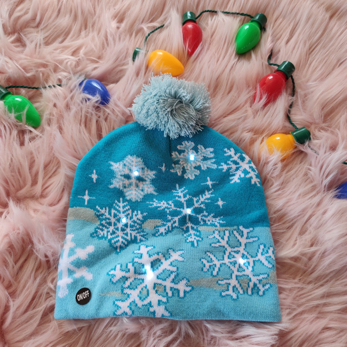 Gorro de Navidad con Luces