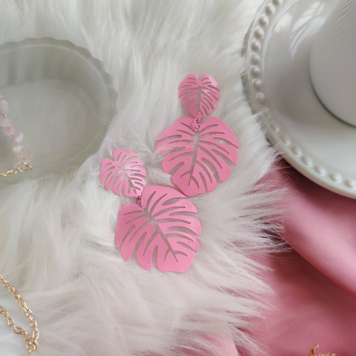 Aretes Hojas Grandes