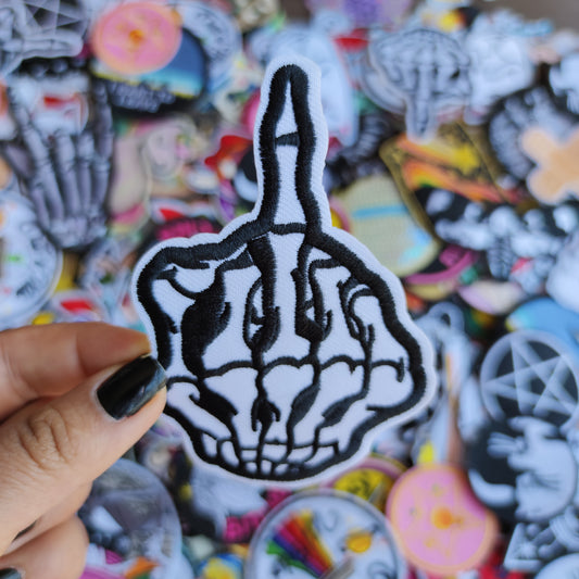 Parche Skull Hand