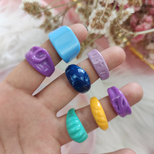 Anillos Chunky