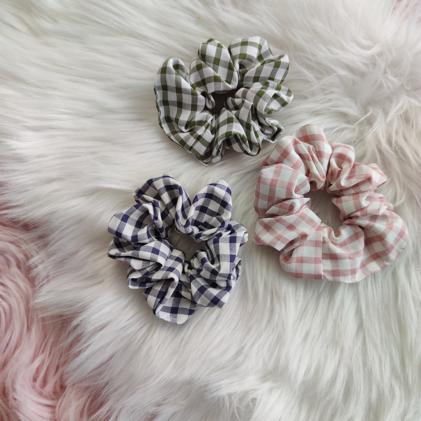 Set de Scrunchies Cuadros