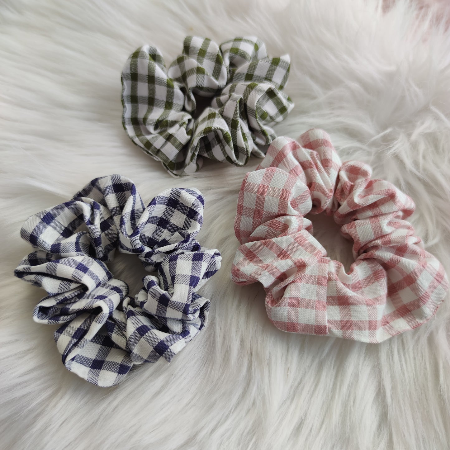 Set de Scrunchies Cuadros