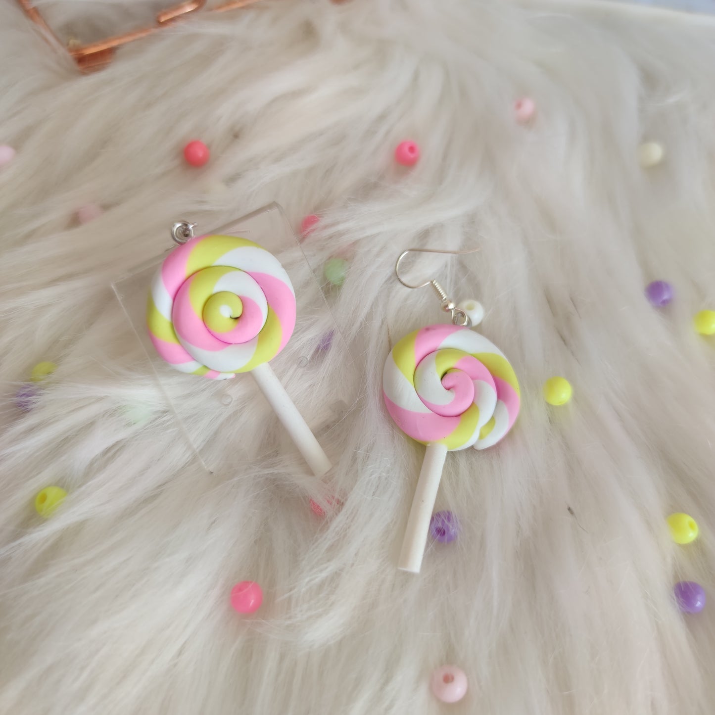 Aretes Paleta de Caramelo