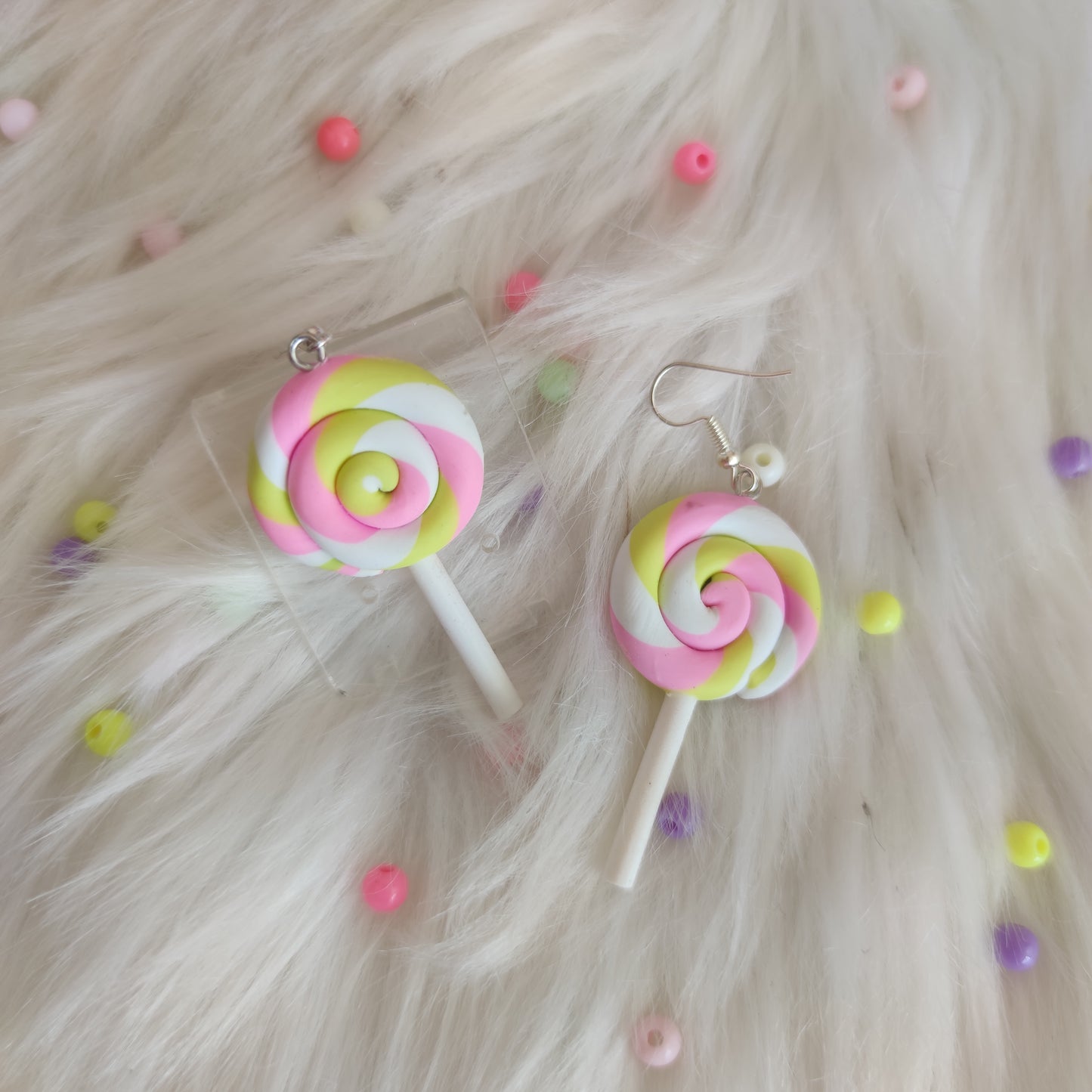 Aretes Paleta de Caramelo