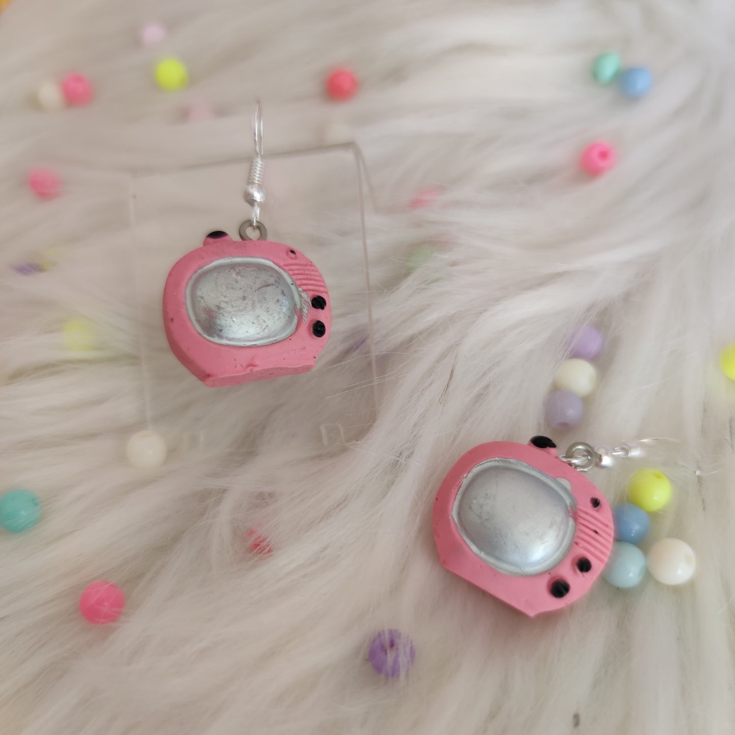 Aretes TV Rosa